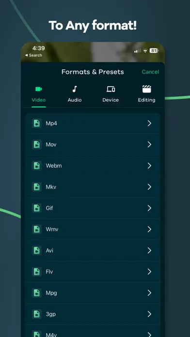 Video Converter, Compressor Screenshots