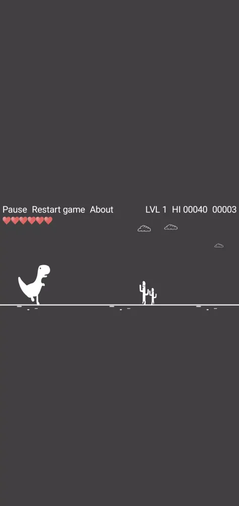 Cactus Run Classic - Dino jump应用截图