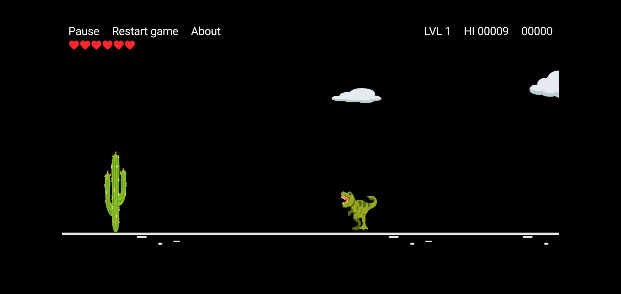 Cactus Run: The Dinos' revenge Screenshots