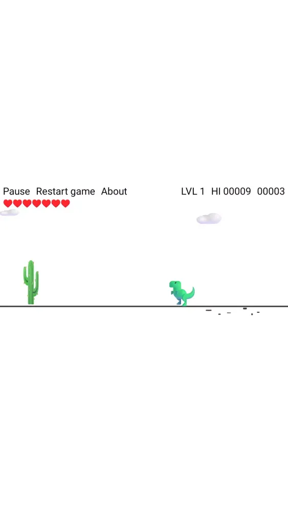 Cactus Run: The Dinos' revenge Screenshots