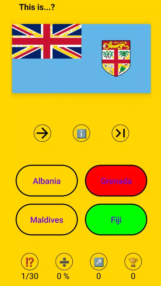 Super Flags! Flag Quiz Screenshots