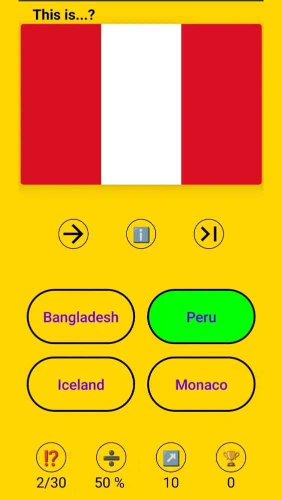 Super Flags! Flag Quiz Screenshots