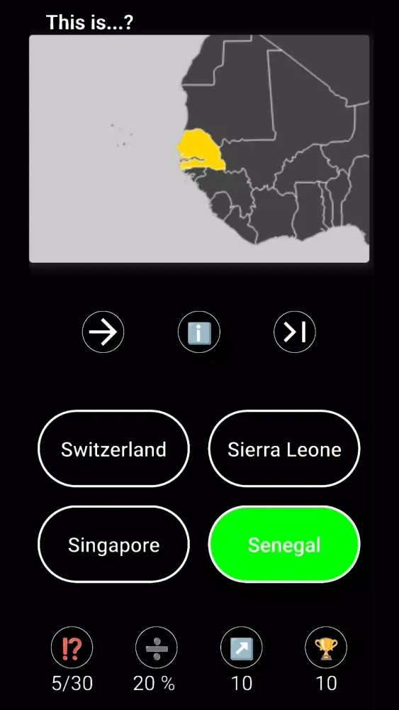 Super Flags! Flag Quiz Screenshots