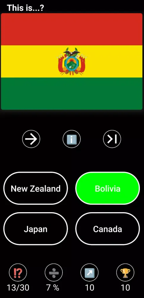 Super Flags! Flag Quiz Screenshots