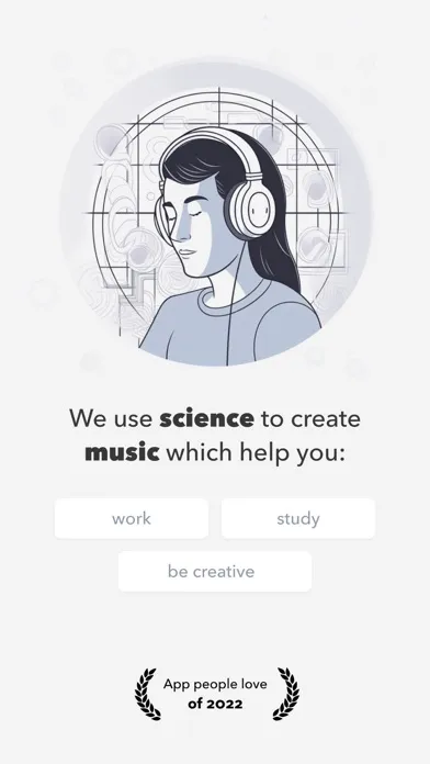 Capturas de pantalla de Clavio - work & study music