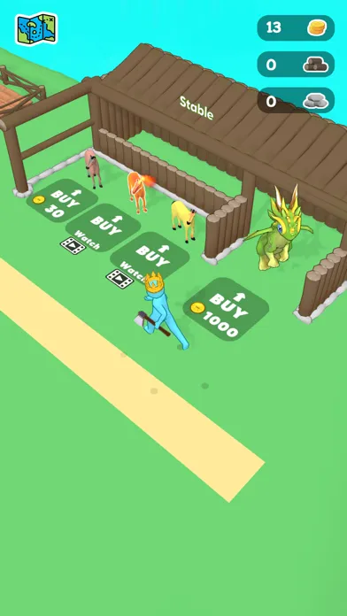 Tangkapan skrin Craftland 3D