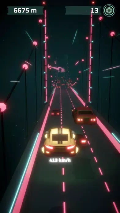 Tangkapan skrin Cyber Driver 3D