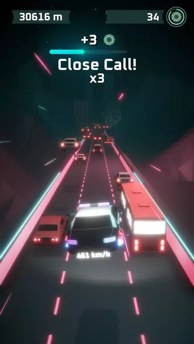 Tangkapan skrin Cyber Driver 3D
