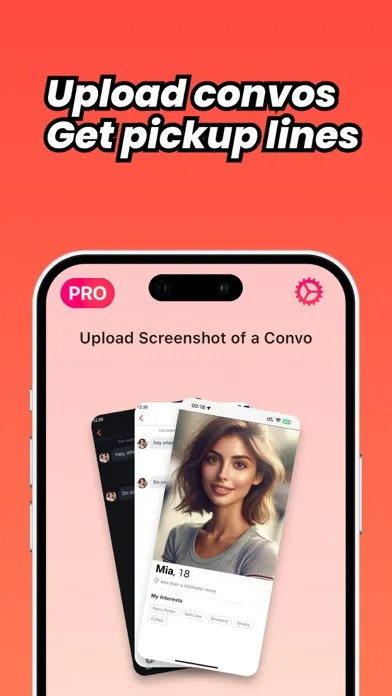 Zrzuty ekranu Rizz AI: your dating wingman