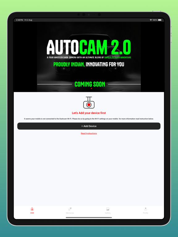 Roadcam 4 iPad  स्क्रीनशॉट