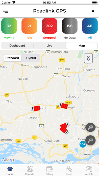 Roadlink GPS 스크린샷