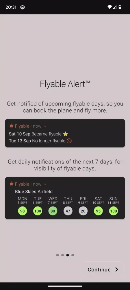 Capturas de pantalla de Flyable