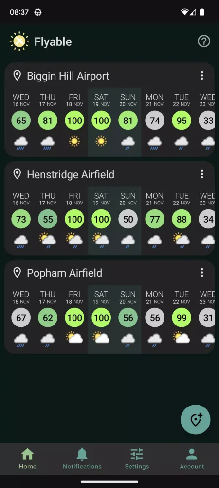 Capturas de pantalla de Flyable