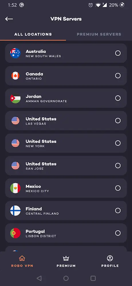 Robo VPN Pro-screenshot-4