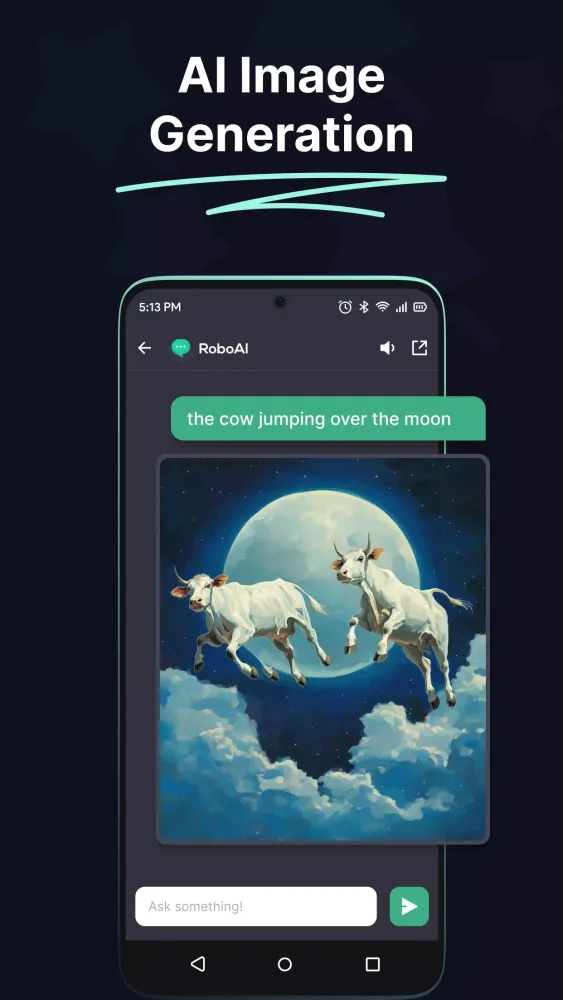 Chat & Ask with RoboAI Bot Screenshots