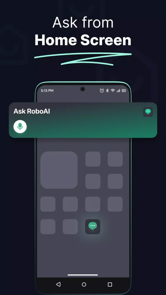 Chat & Ask with RoboAI Bot Screenshots