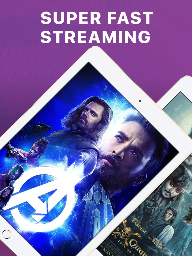 Zrzuty ekranu Streamer for Roku iPad 