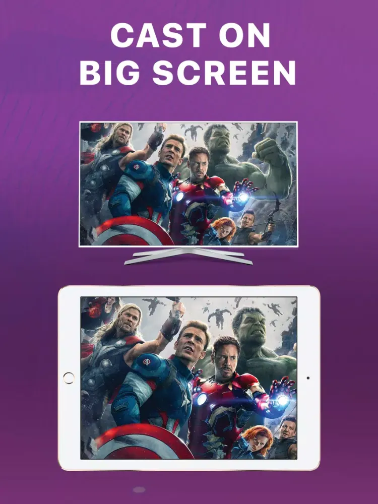 Zrzuty ekranu Streamer for Roku iPad 