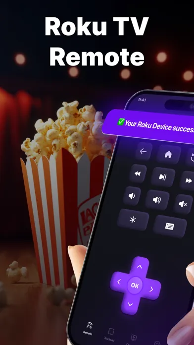 ภาพหน้าจอของ TV Remote: Ruku Roco Riku Roka