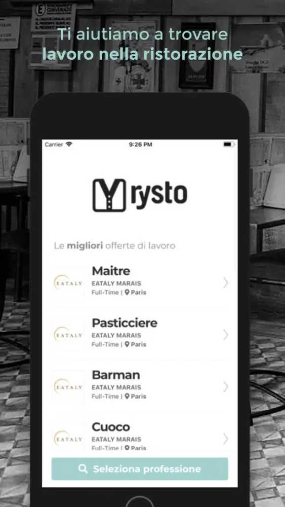 Rysto - Lavoro ristorazione 스크린샷