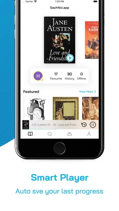 Captures d'écran de AudioAZ - Audiobooks & Stories