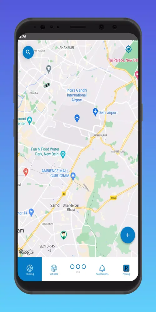 Captures d'écran de Safezone GPS