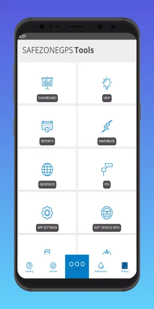 Captures d'écran de Safezone GPS