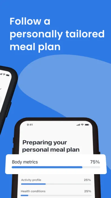 Capturas de tela do Salmo - Meal Plans & Recipes