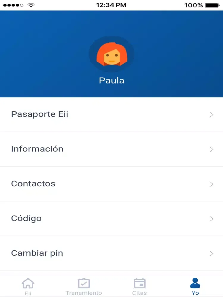 Mi EII - PED iPad  Screenshots