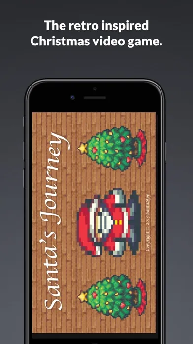 Capturas de tela do Santa's Journey