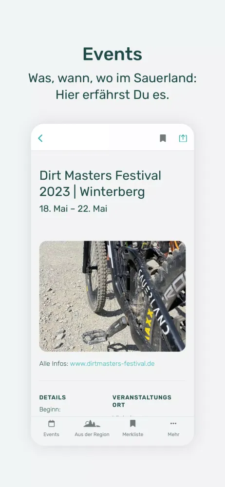 SAUERLAND.app Screenshots