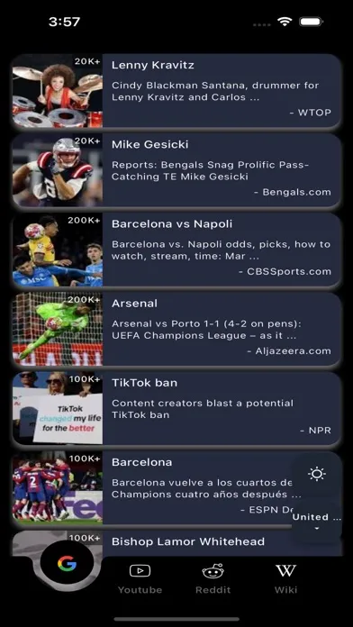 Buzzing - Trending Feed Screenshots