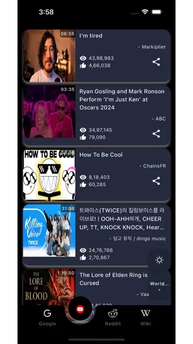 Buzzing - Trending Feed Screenshots