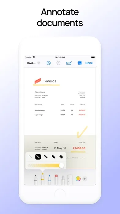 Скриншоты Scanberry – PDF Scanner & OCR