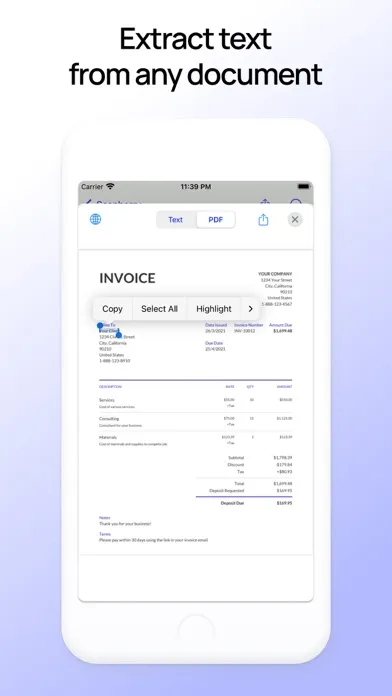 Скриншоты Scanberry – PDF Scanner & OCR
