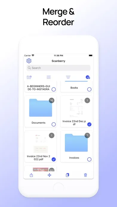 Скриншоты Scanberry – PDF Scanner & OCR