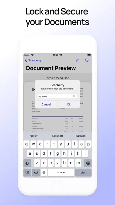 Скриншоты Scanberry – PDF Scanner & OCR