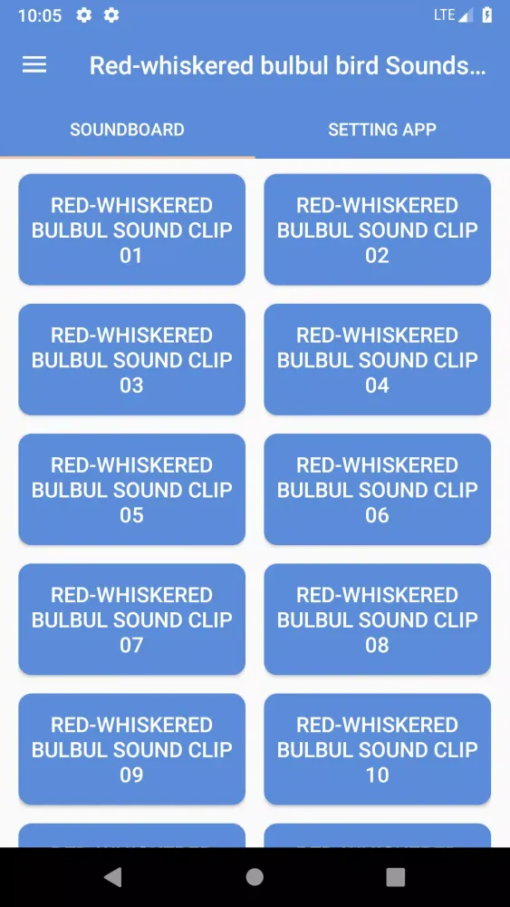 Red-whiskered bulbul bird Soun スクリーンショット
