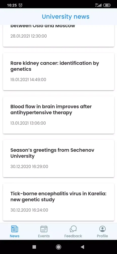 Sechenov Foreign Screenshots