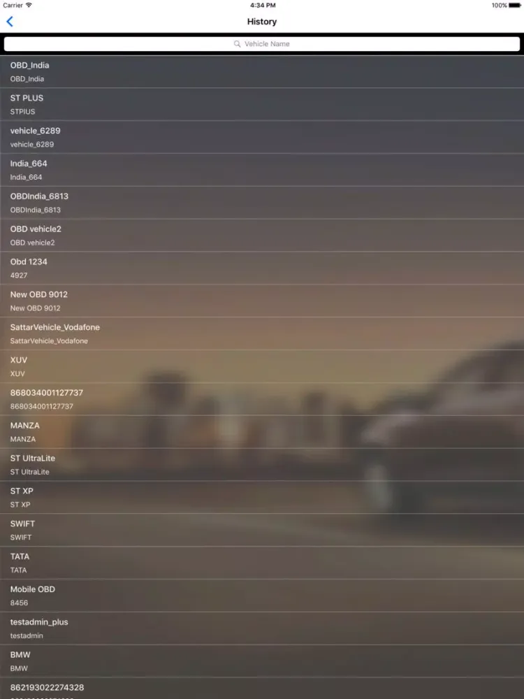 Zrzuty ekranu SEKURIT iPad 