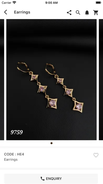 Tangkapan skrin Kia Jewellery