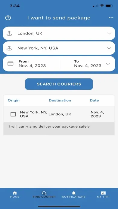 SendEx App スクリーンショット