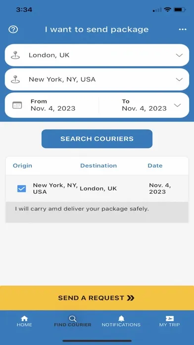 SendEx App スクリーンショット