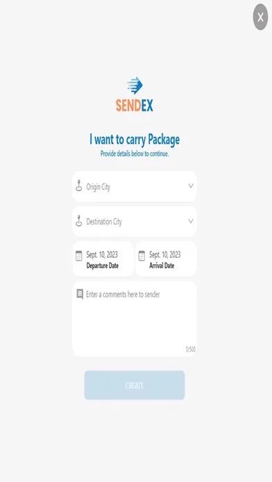 SendEx App スクリーンショット
