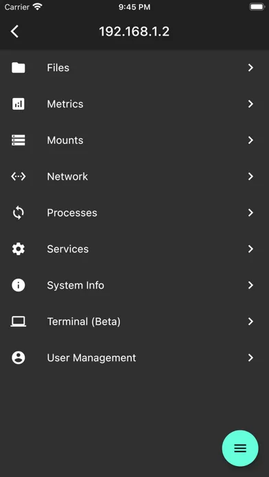 Ảnh chụp màn hình của Server Sidekick