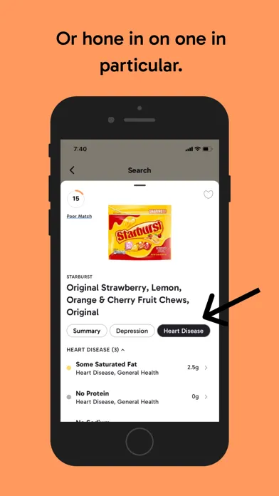 Sesame: Healthy Food Scanner Screenshots