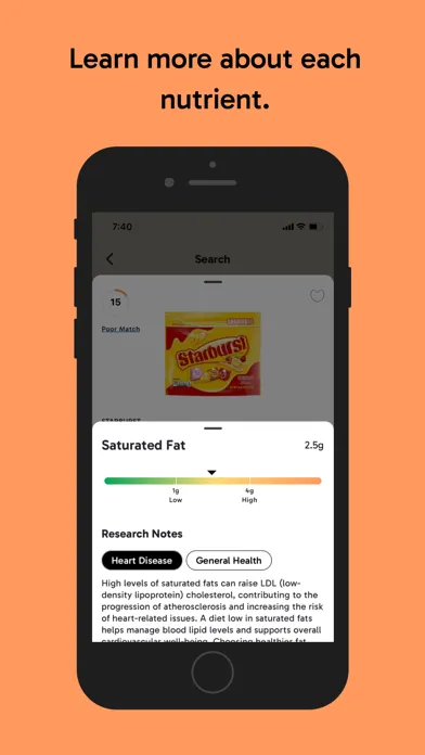 Sesame: Healthy Food Scanner Screenshots