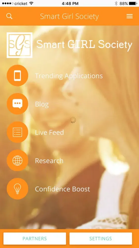 Capturas de tela do Smart Girl Society