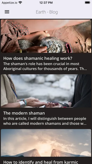 Shaman World 스크린샷