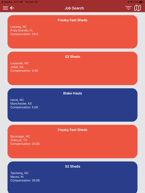shb-mobile iPad  Screenshots